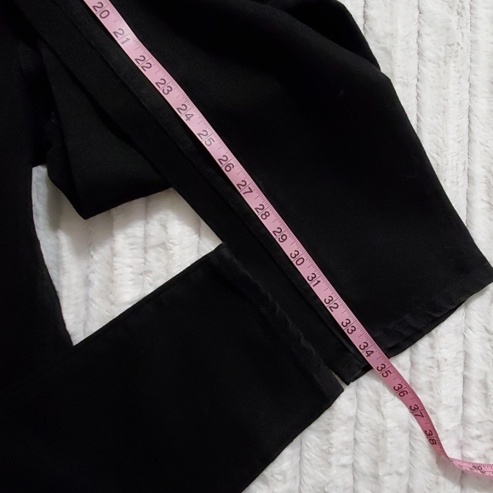 Vintage Chic by H-I-S• black high waist jeans size10 tall retro Mom jeans 80s - Picture 8 of 12